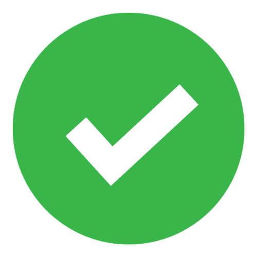 Checkmark Icon in Green Circle