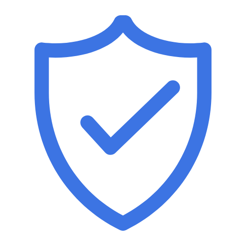 Shield with check icon