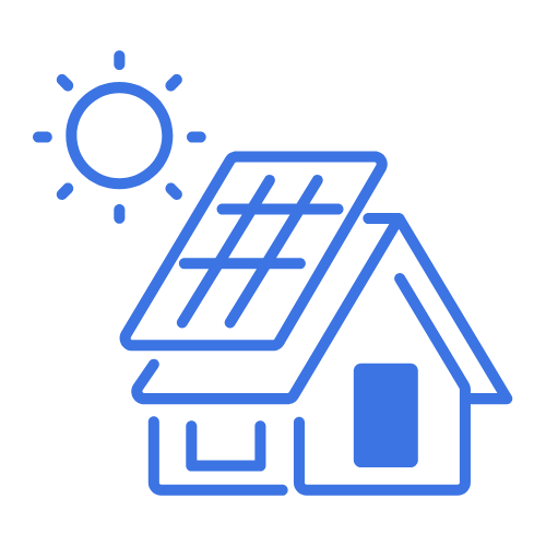 attic roof decking icon
