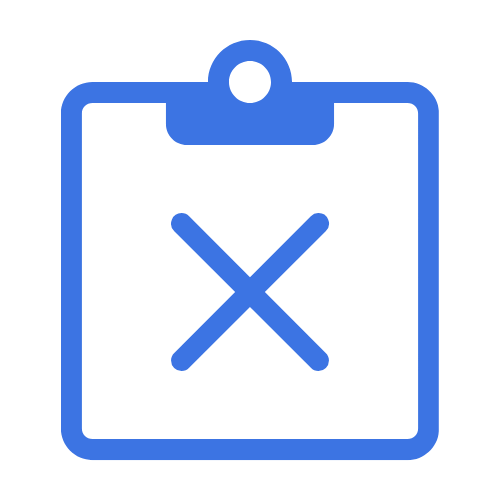 failed icon